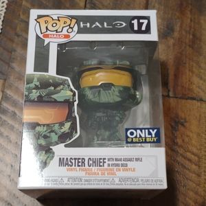 Funko pop Halo Master Chief in hydro decor